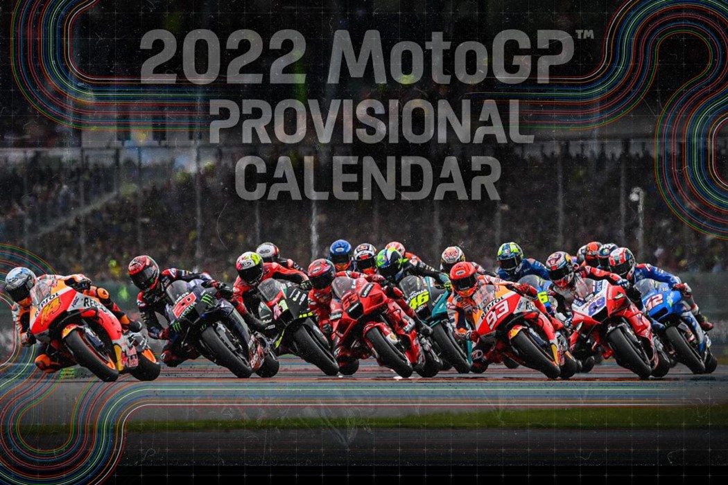 FIM anuncia calendário provisório do Moto GP para 2022