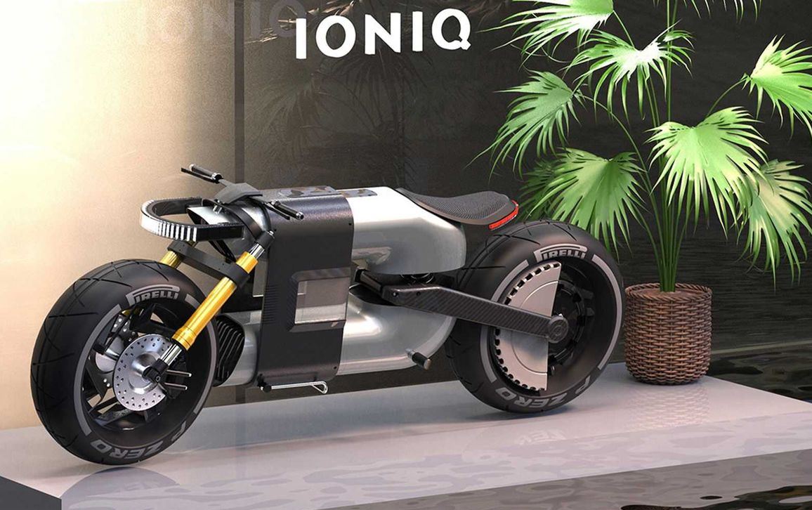Chama-se Ioniq Q e é a moto elétrica da Hyundai