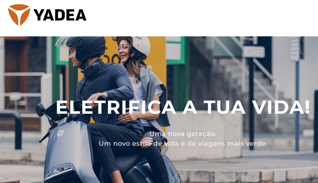 YADEA Portugal lança website exclusivo para o mercado português