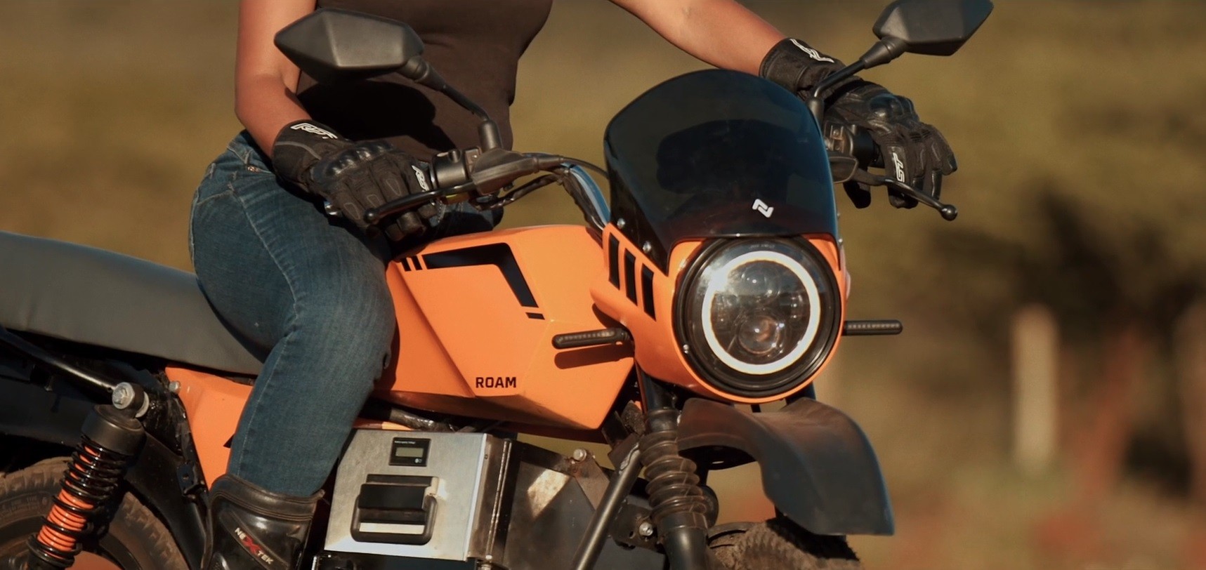 Roam Motors Air é a primeira moto elétrica africana