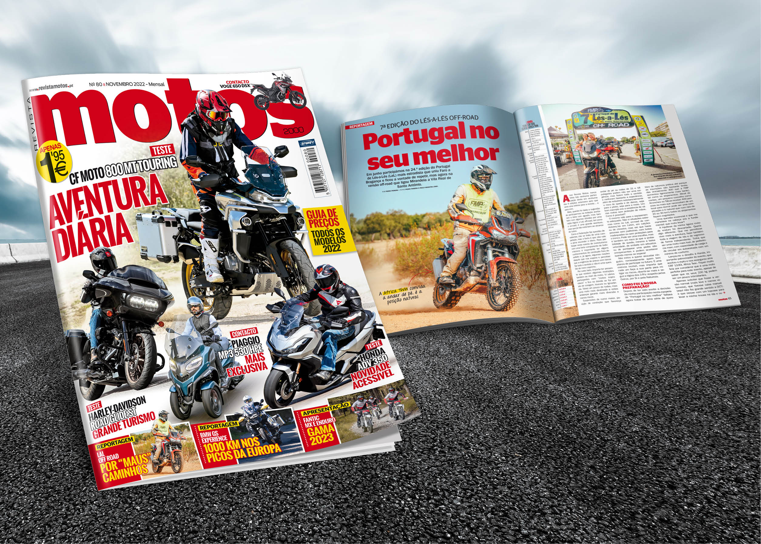 Revista Motos de novembro chega amanhã às bancas