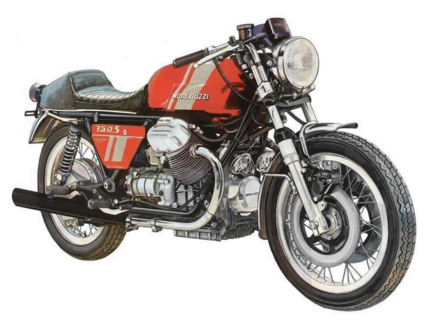 Ciclomotores e Motociclos que marcaram uma geração – Moto Guzzi 750S