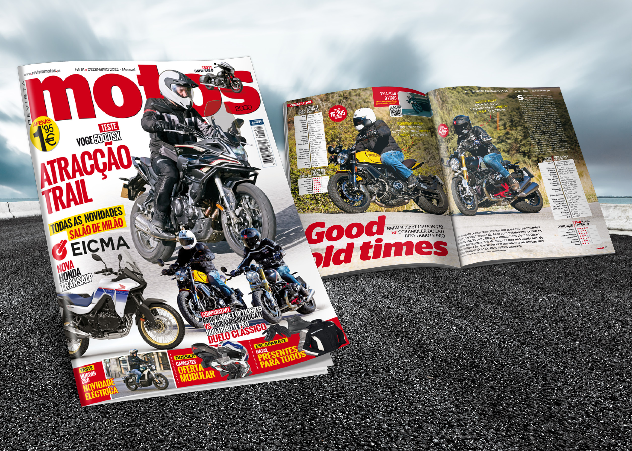 Edição de dezembro da Revista Motos já está nas bancas