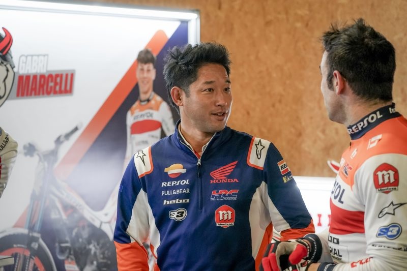 Entrevista a Takahisa Fujinami, team boss da Repsol Honda Trial Team