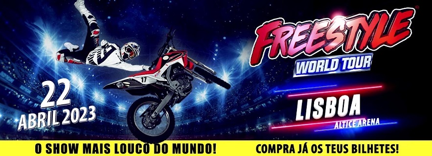 Freestyle World Tour 2023 – Altice Arena: 22 de abril