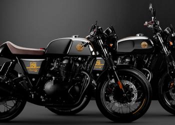 Royal Enfield com edições das Twins Continental GT e Interceptor 650