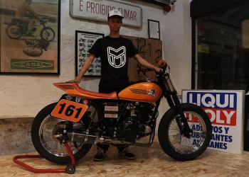Garagem Central apresenta a equipa Mutt Motorcycles Flat Track Team