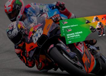 Temos 30 bilhetes para oferecer para o MOTOGP