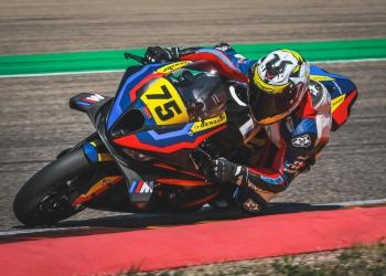 Fim de semana duro mas positivo para Ivo Lopes em Aragón