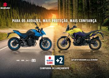 Campanha Suzuki: V-Strom 800 DE e GSX-8S