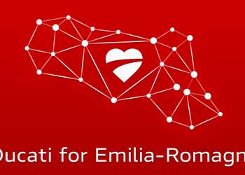 Ducati doa 200.000€ à região de Emilia-Romagna