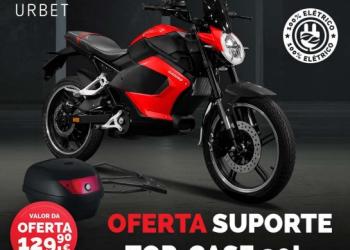 Urbet Gadiro: oferta de suporte e topcase