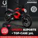 Urbet Gadiro: oferta de suporte e topcase