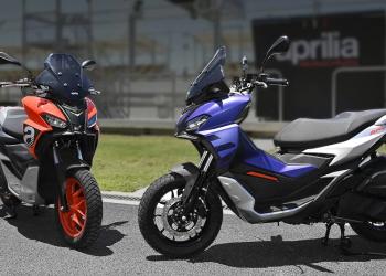 Aprilia SR GT 125 em campanha e oferta de capacete
