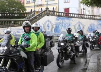 Nem a depressão Óscar travou aventura motociclística
