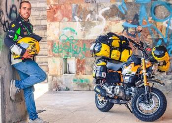 Lisboa recebe André @ridethatmonkey