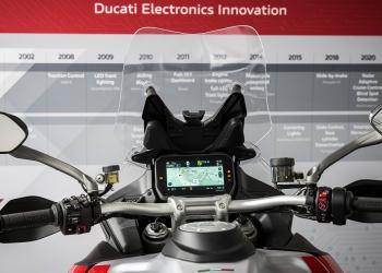 Inovações eletrónicas Ducati