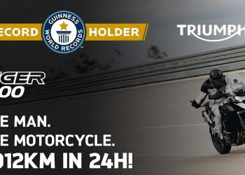 Tiger 1200 com Record Mundial do Guinness