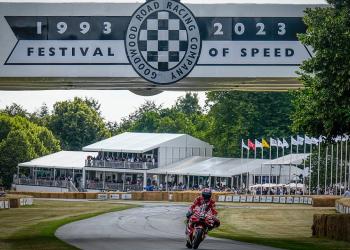 Ducati foi estrela no Goodwood