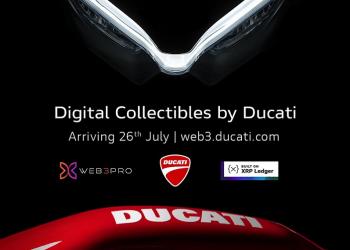 Colecionáveis digitais Ducati
