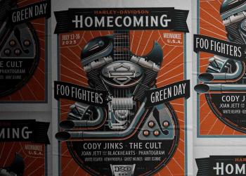 Record no Festival Harley-Davidson Homecoming