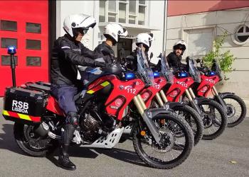 Sapadores Bombeiros de Lisboa de Yamaha Ténéré