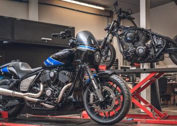 Custom Indian Sport Chief por Krazy Horse