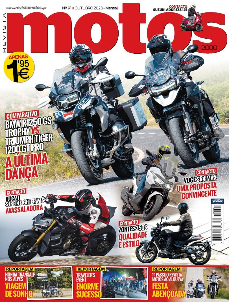 A edição de outubro da Revista MOTOS já está nas bancas!