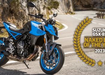 Suzuki GSX-8S – A Naked do Ano nos MCN Awards 2023