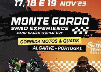 Monte Gordo Sand Experience: 17, 18 e 19 novembro