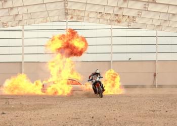 VIDEO – espetáculo de Kirian Mirabet e a sua Gymkhana