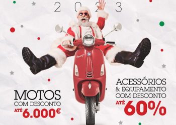 Grandes Descontos: Moto Natal a Chegar