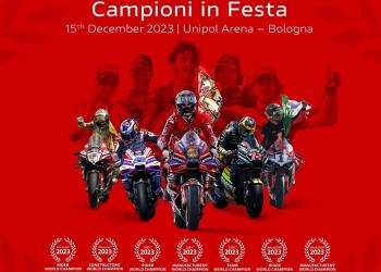 Ducati festeja os sucessos desportivos de 2023