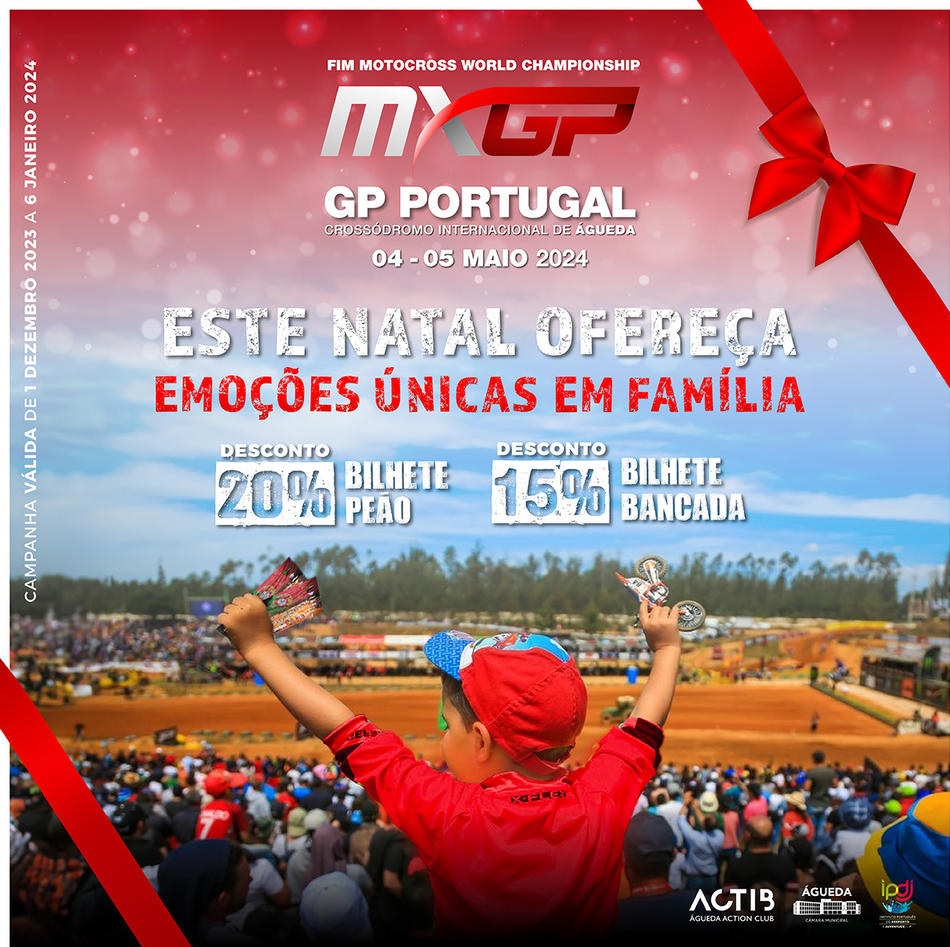 Descontos para o MX GP de Portugal