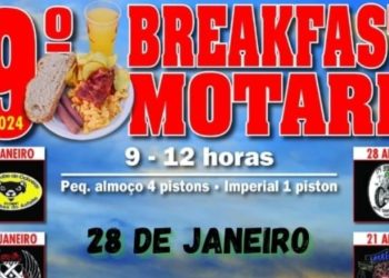 Quarto encontro de 2024 do IX Breakfast Motard (Alverca)