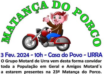 Grupo Motard de Urra organiza a 13.ª matança do porco