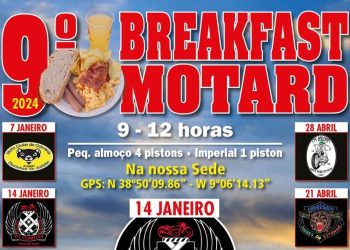 Segundo encontro de 2024 do IX Breakfast Motard (Portela da Azóia)