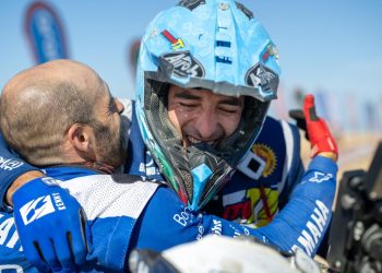 Bruno Santos sobe ao pódio no Dakar 2024
