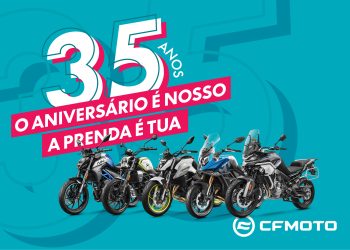 CFMOTO celebra 35º aniversário com descontos