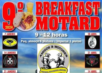 Sexto encontro de 2024 do IX Breakfast Motard (Sobral do Monte Agraço)