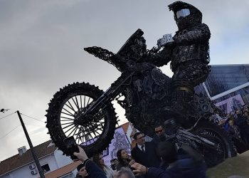 Imagens da inauguração do memorial e parque de homenagem a Paulo Gonçalves