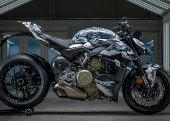 Ducati e Lamborghini juntas em nome da arte de Paolo Troilo