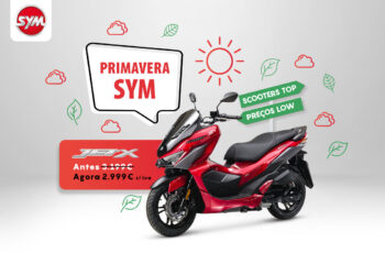 Preços baixos nas Scooters: Campanha Primavera SYM