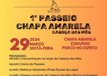 1.º Passeio de Chapa Amarela na Cabeça das Mós (Sardoal)
