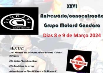 XXVI Aniversário Grupo Motard da Gândara