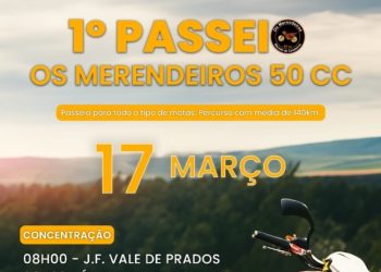 1.º Passeio do Grupo os Merendeiros de 50 CC em Vale de Prados (Macedo de Cavaleiros)