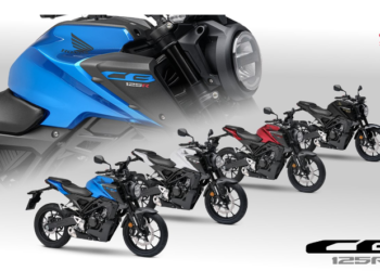 Honda CB125R 2024 recebe novas cores e ecrã TFT