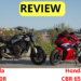Video – Honda CB 650R e CBR 650R
