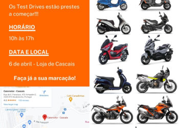 Mega Test Drive Caismotor em Cascais