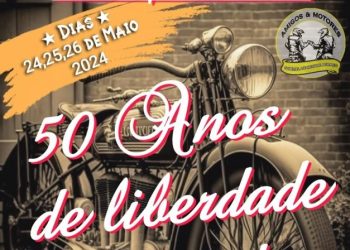 Exposição 50 anos de liberdade em 2 rodas em Sobral do Monte Agraço